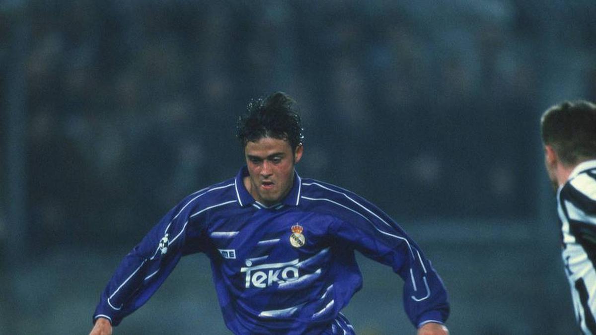  Luis Enrique spent five years at Real Madrid before moving to Barcelona. | IMAGO / AFLOSPORT 