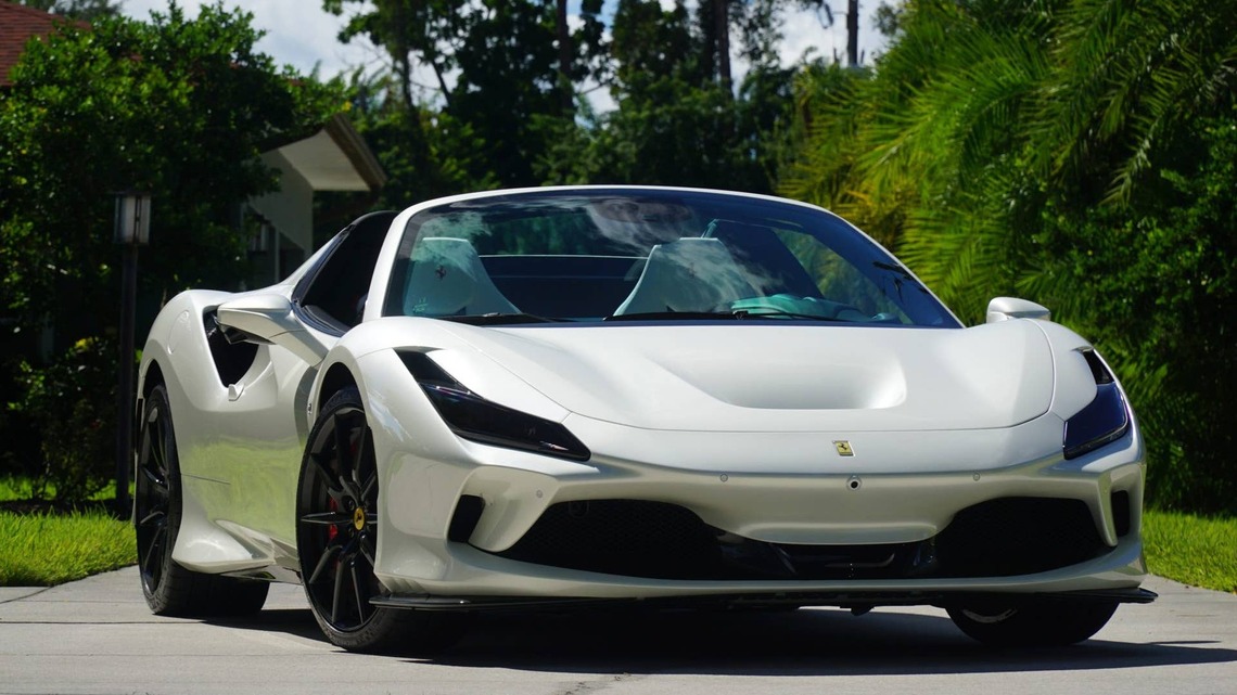 2022 Ferrari F8 Spider for Sale With 1,600 Miles 