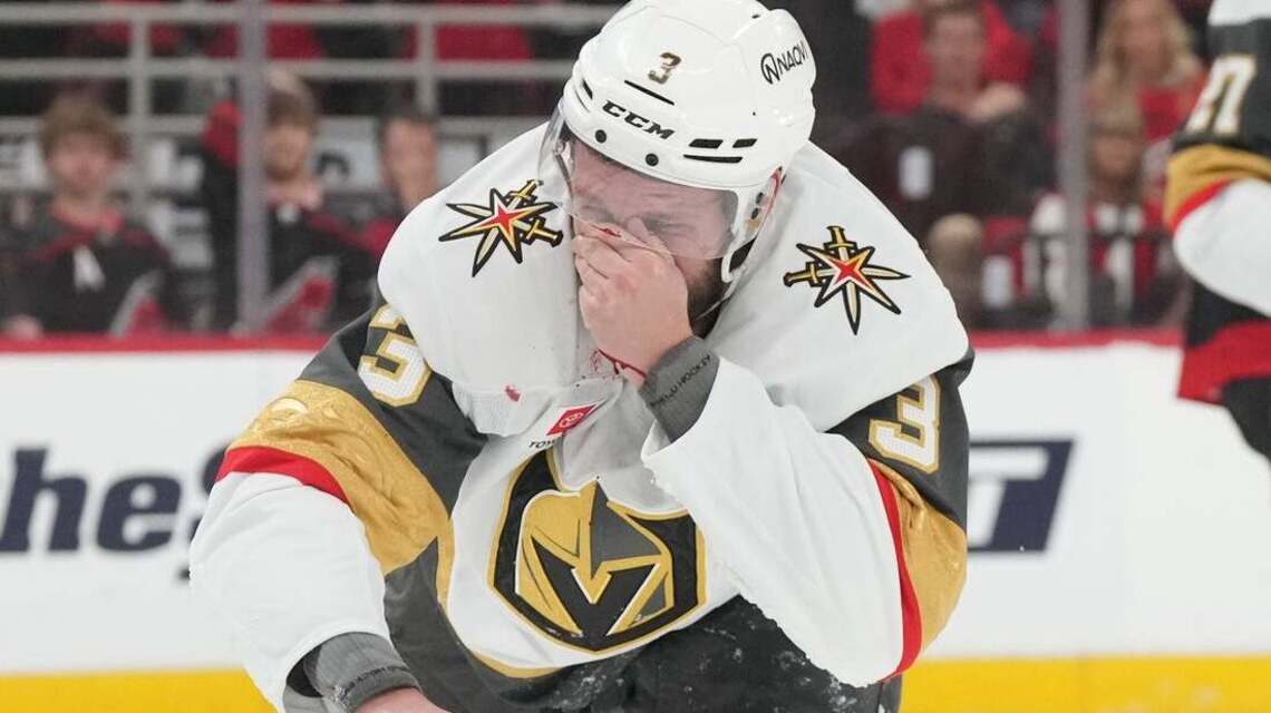 Brayden McNabb's status still unclear for Golden Knights 