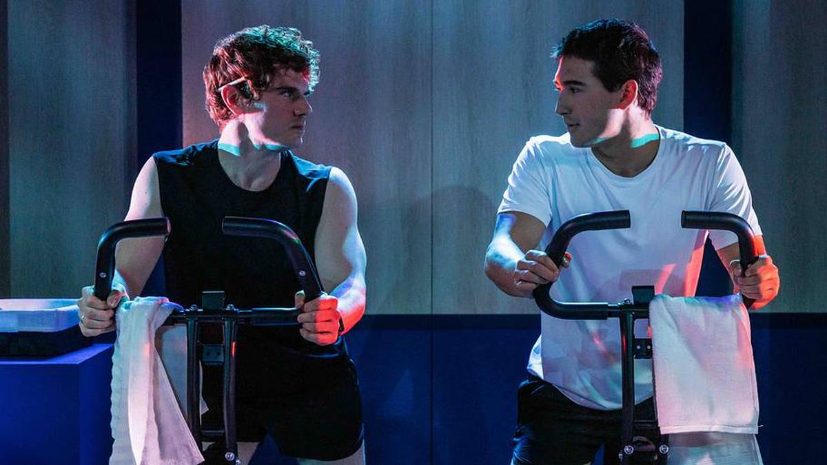  Ilya and Shane's tension-filled meeting in a fitness center inspired the aptly named "Gym Song." | Matthew Murphy 
