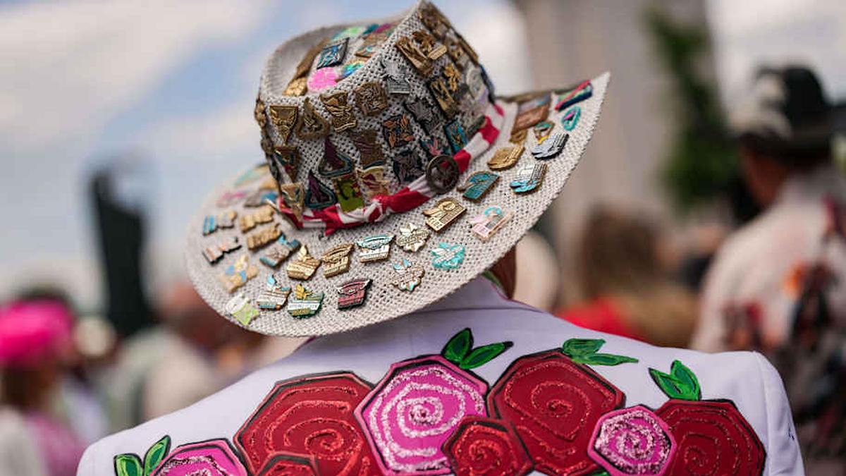  Festive hats have become one of the most iconic accessories at the Kentucky Derby. | USA TODAY NETWORK via Imagn Images 