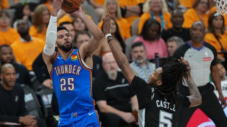 Thunder guard Ajay Mitchell (calf) ruled out for Game 4 