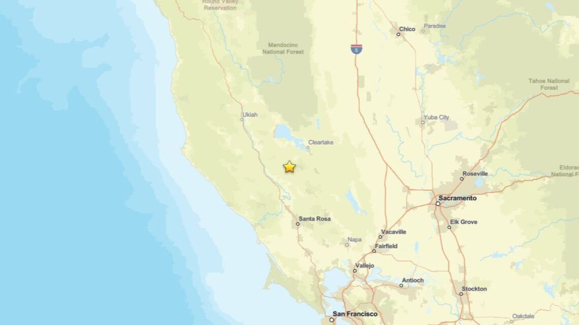 July 16: Earthquake of 2.3 magnitude reported near Cobb, CA 