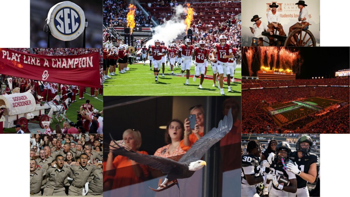 Eagles, cannons, foghorns: These 7 SEC entrances among best in college ...