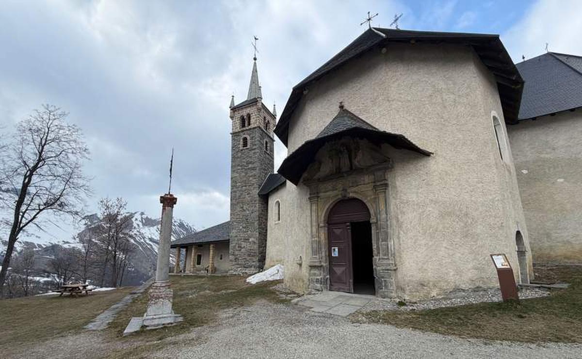  Notre Dame de la Vie Chapel in St. Martin de Belleville is a quiet reminder that this village existed long before the ski lifts arrived - and has every intention of outlasting them. Photo credit: Liana Moore. 