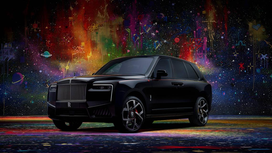 Rolls-Royce Turned The Cullinan Into A Graffiti-Inspired Work Of Art 