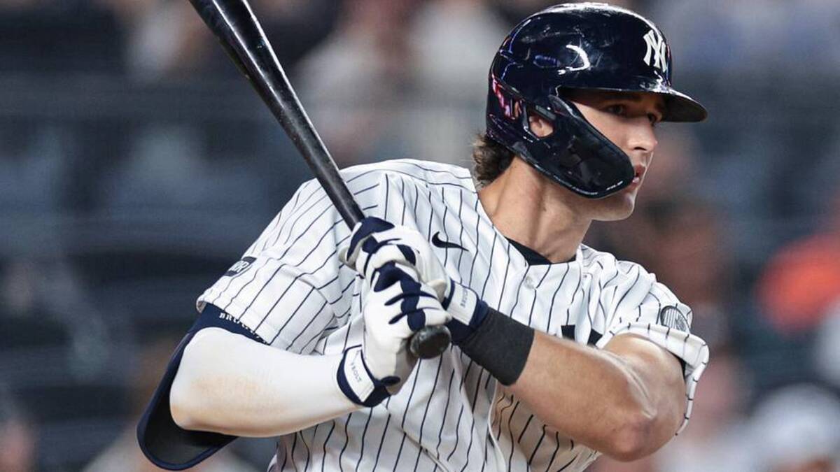  The Yankees could capitalize on Spencer Jones's recently improved play by dangling him in potential trade discussions. | Vincent Carchietta-Imagn Images 