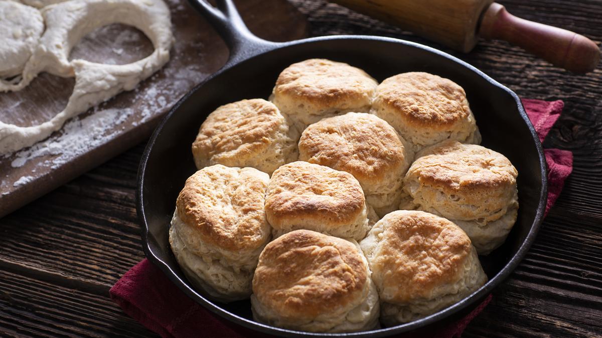 Making Fresh Buttermilk Biscuits