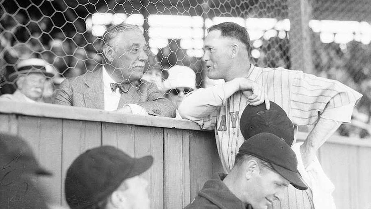  Rogers Hornsby, right, was one of the greatest right-handed hitters of the early 1900s. | Bettman 