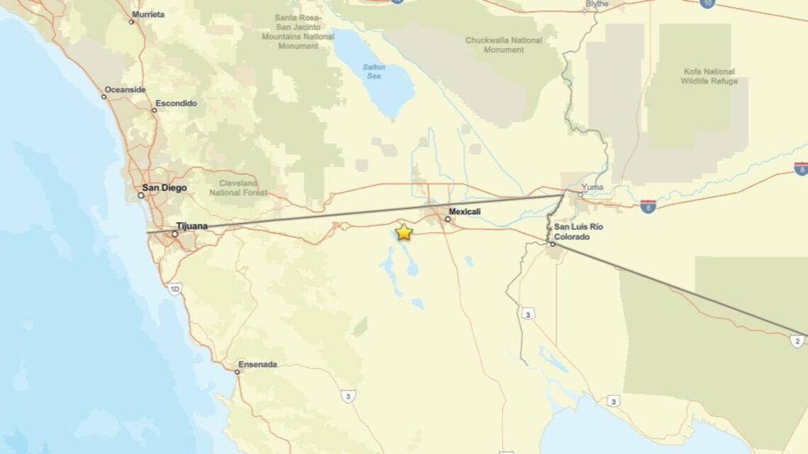 2.1 magnitude earthquake shakes close to Progreso, B.C., MX on July 14 