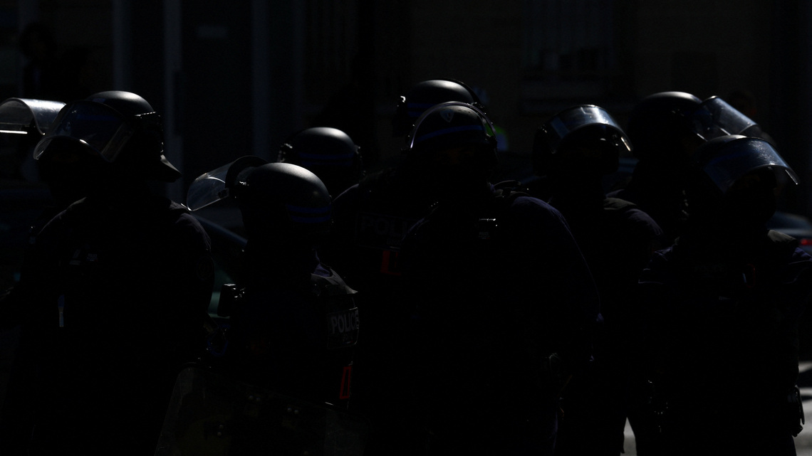 Teenager has hand blown off during French school protests, official says 