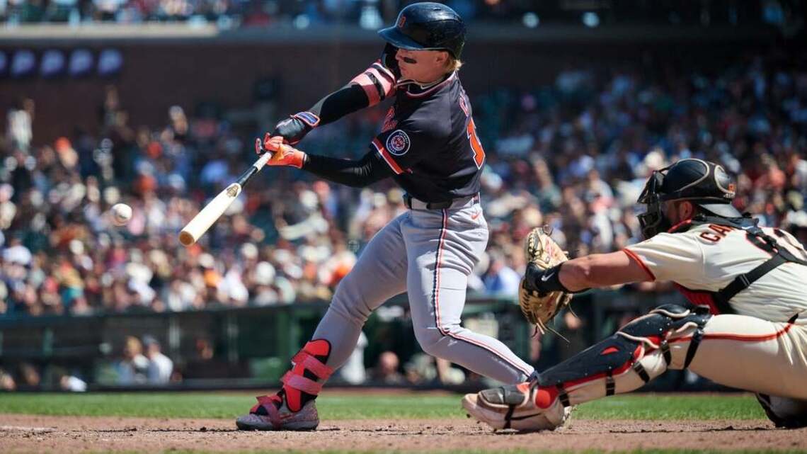 Tigers beat Giants in 10 innings to finish West Coast jaunt strong 