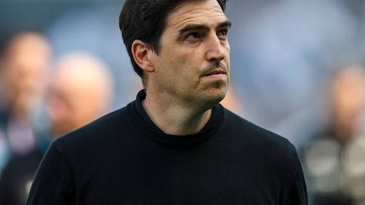  Andoni Iraola will be given funds to spend when he joins Liverpool. | Robin Jones/AFC Bournemouth/Getty Images 