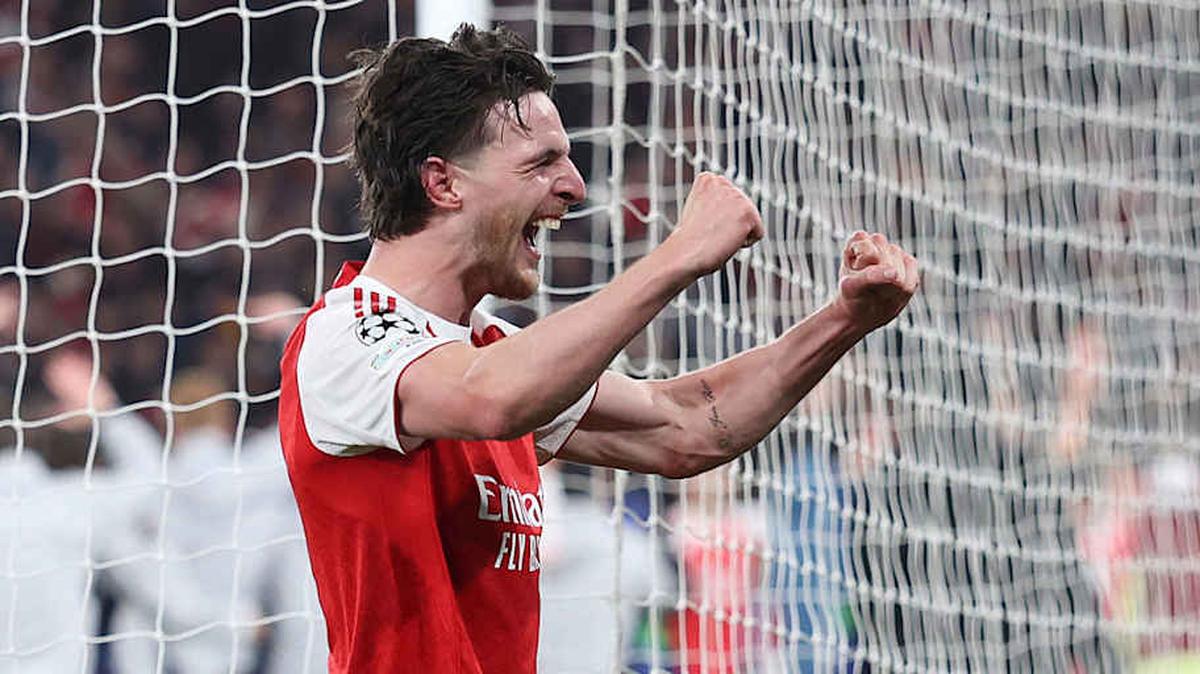 Declan Rice embodied the Arsenal determination to get through. 