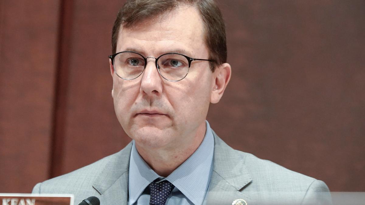 Rep. Tom Kean absence timeline. Representative Tom Kean attends a subcommittee hearing in Washington, D.C. on December 5, 2023.