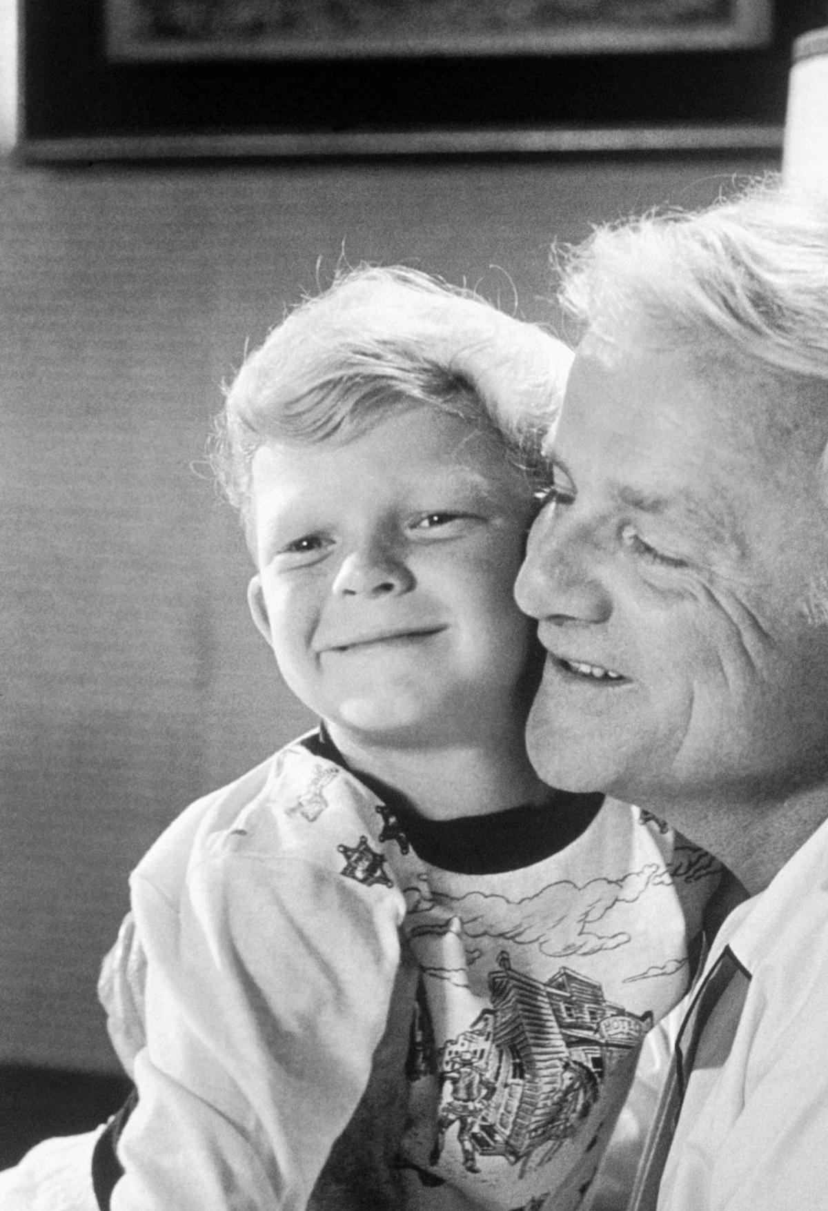Johnny Whitaker and Brian Keith, circa 1966-71Courtesy the Everett Collection