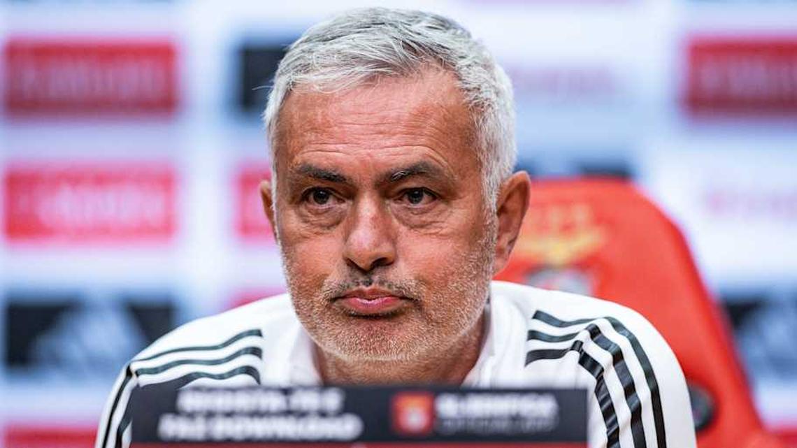  José Mourinho won't commit to managing Benfica beyond this season. | Rodrigo Moreira/NurPhoto/Getty Images 