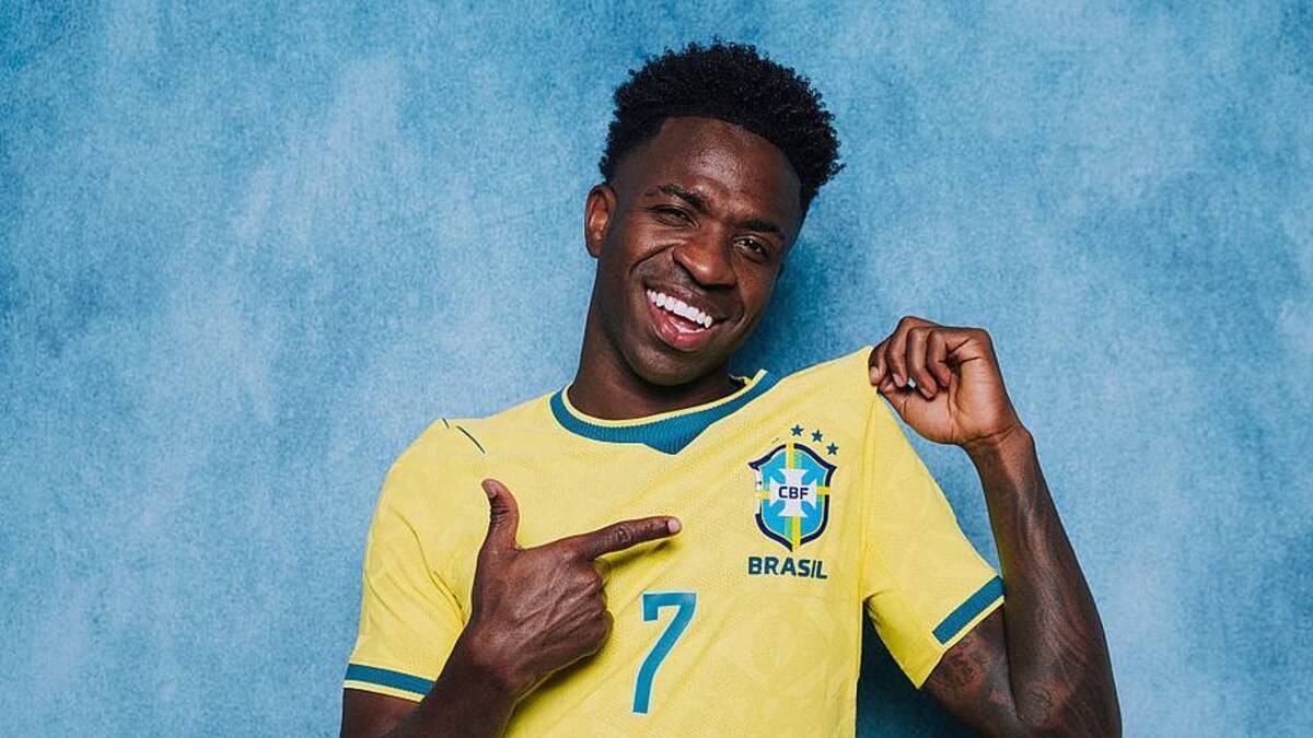  Vinicius Junior will lead Brazil's attack this summer. | Sarah Stier/FIFA/Getty Images 