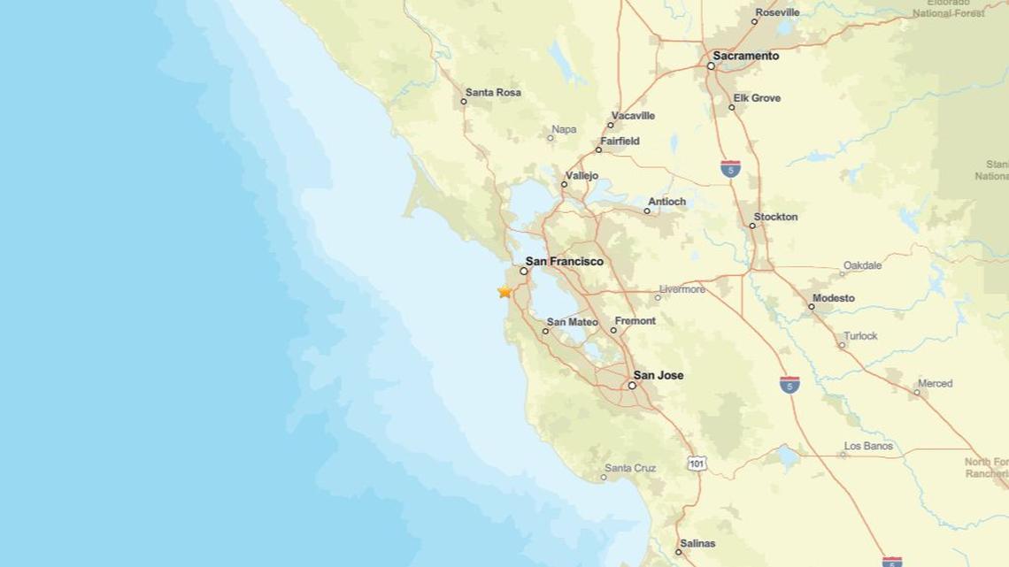 Update: 2.9 magnitude earthquake shakes near San Francisco Zoo, CA on April 25 