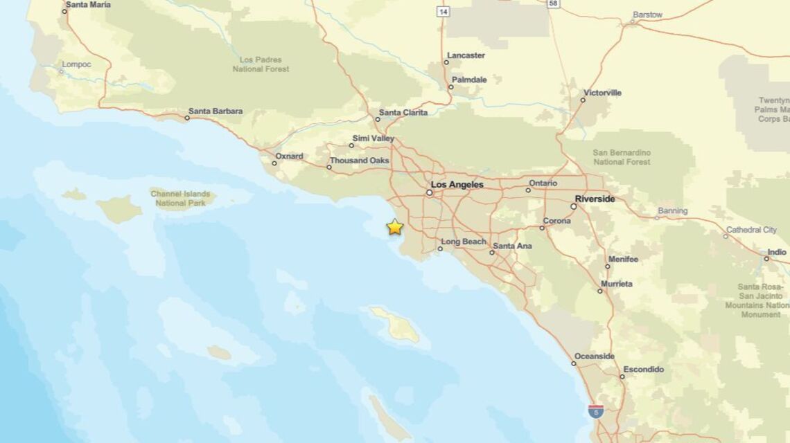 Update: Seismic activity on May 19 - 2.7 magnitude earthquake near Manhattan Beach, CA reported 