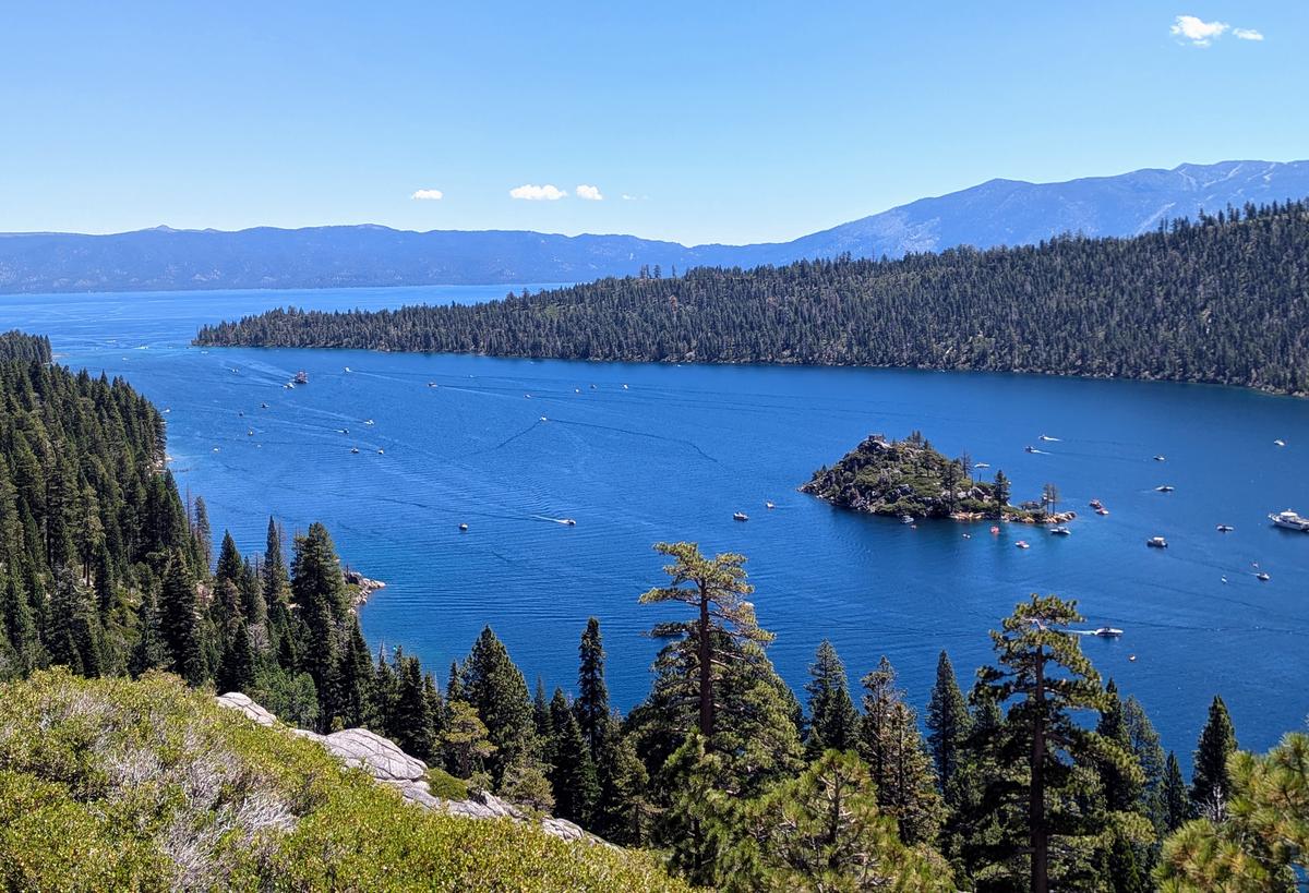 Emerald Bay at Lake Tahoe on Tuesday, July 29, 2025. 