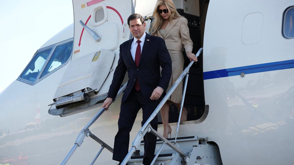Rubio arrives to meet Pope Leo as Trump keeps up attacks on pontiff 