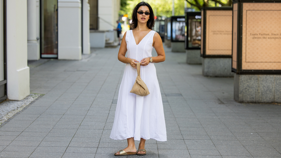 13 Dresses That Visually Soften Broad Shoulders - Starting at $15 