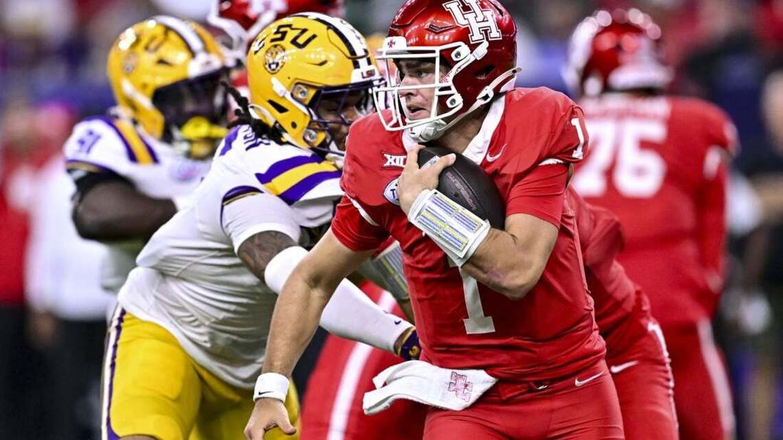 QB Conner Weigman eager to lead No. 23 Houston vs. Oregon State  