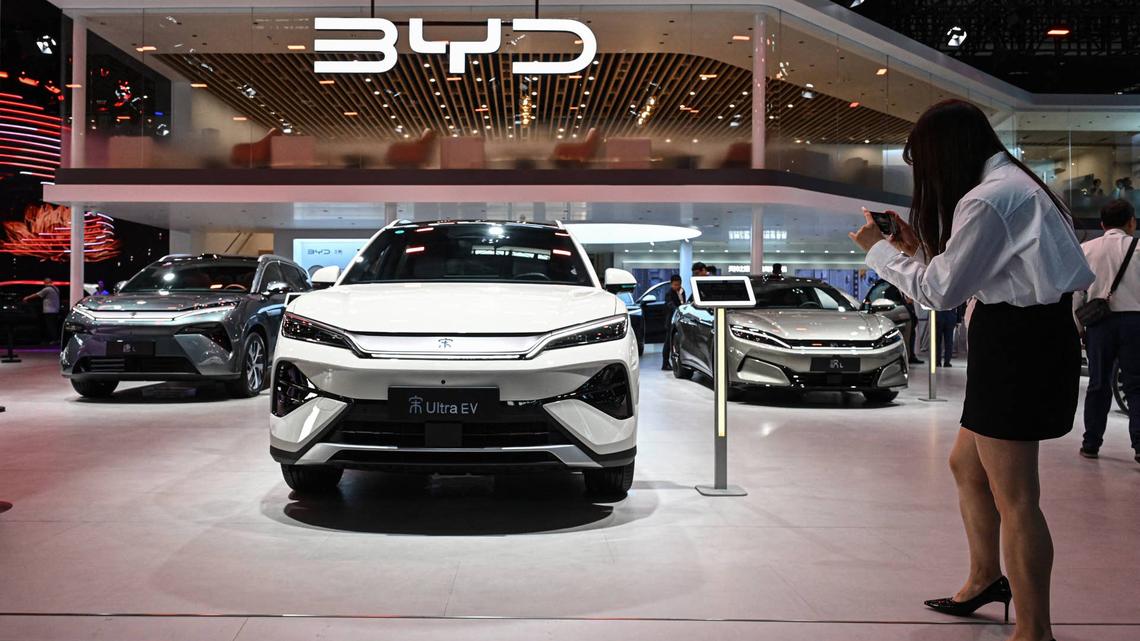 China's new EV numbers keep climbing despite U.S. tariffs 