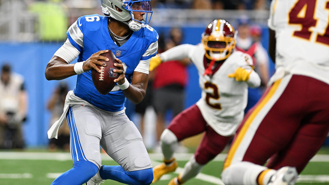 Lions' rookie defensive linemen star in preseason win vs. Commanders 