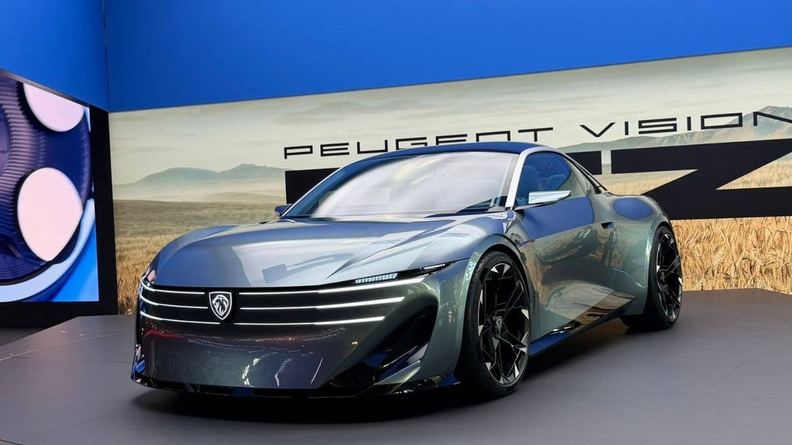 Peugeot Revives the RCZ as a Stunning 500-HP Electric Coupe Concept 