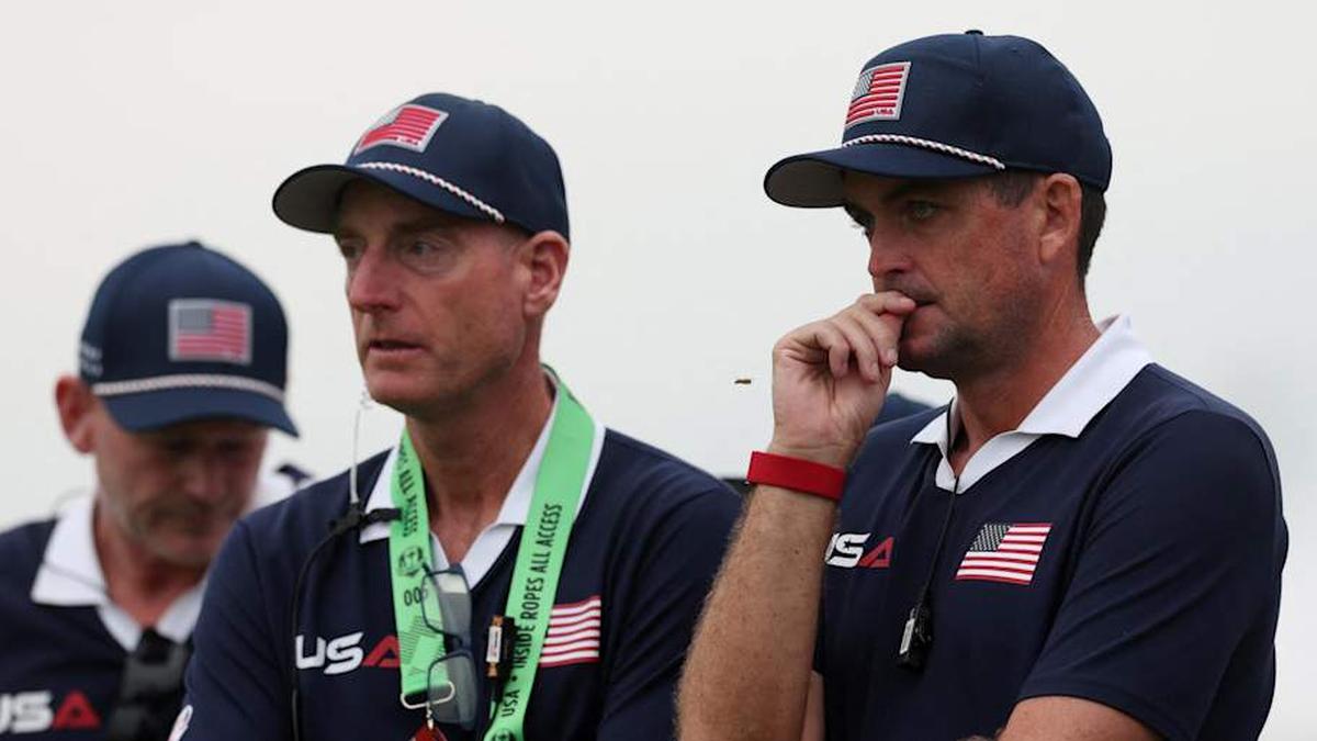  Jim Furyk was an assistant for Keegan Bradley in last year's loss at Bethpage. | Paul Childs-Reuters via Imagn Images 
