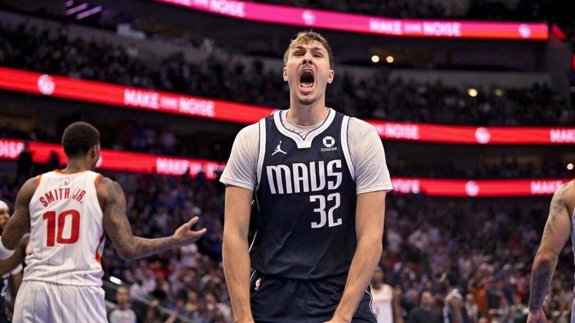 Cooper Flagg, Kyrie Irving combine for 68 as Mavericks top Rockets 