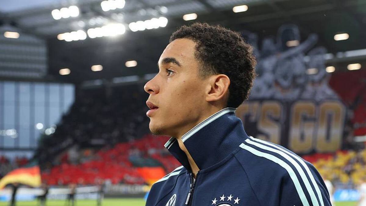  Jamal Musiala will play in his second World Cup at 23 years old. | Alex Grimm/Getty Images 
