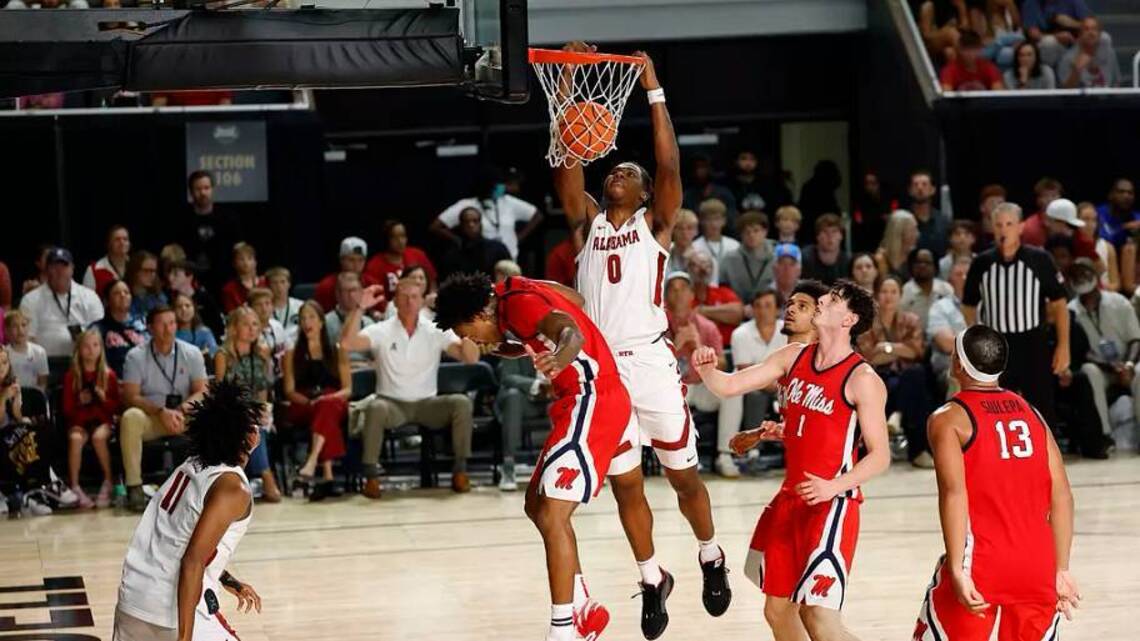 Strong Second-Half Start Propels Alabama to Exhibition Victory Over Ole Miss