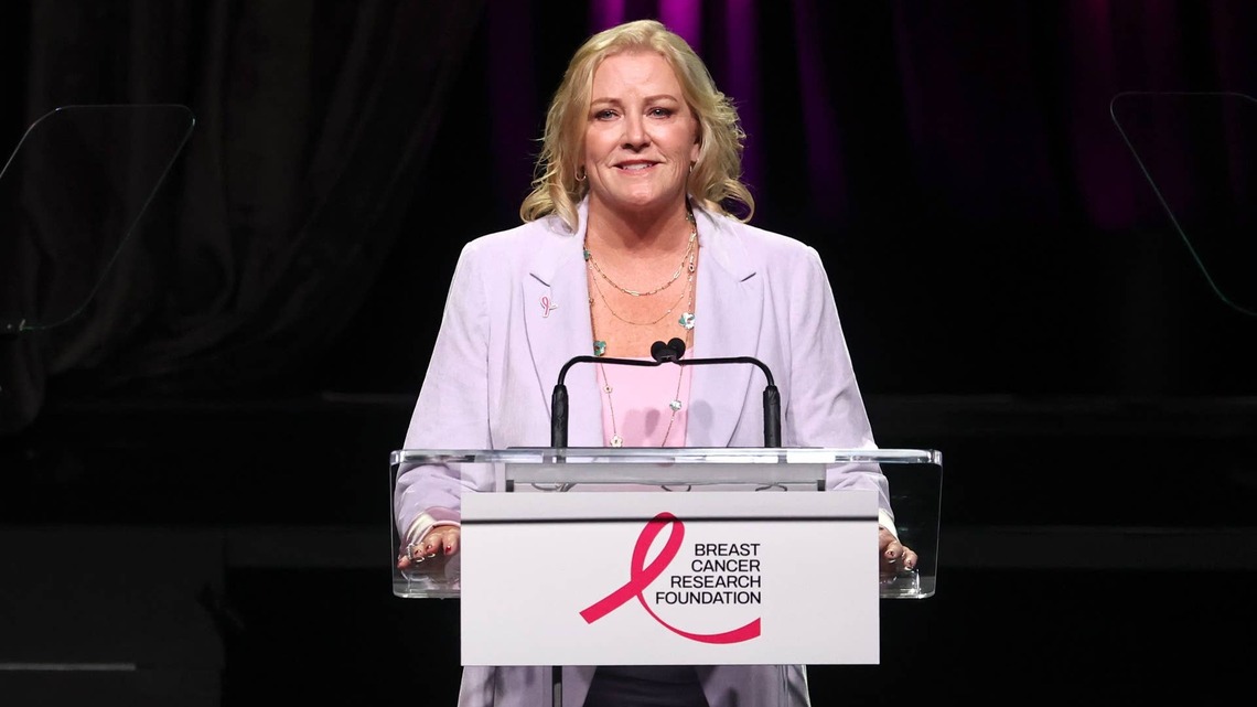 Karen Hale's mother has lived with breast cancer for nearly 30 years; now the Hales have given $50 million - the largest single gift ever to breast cancer research 