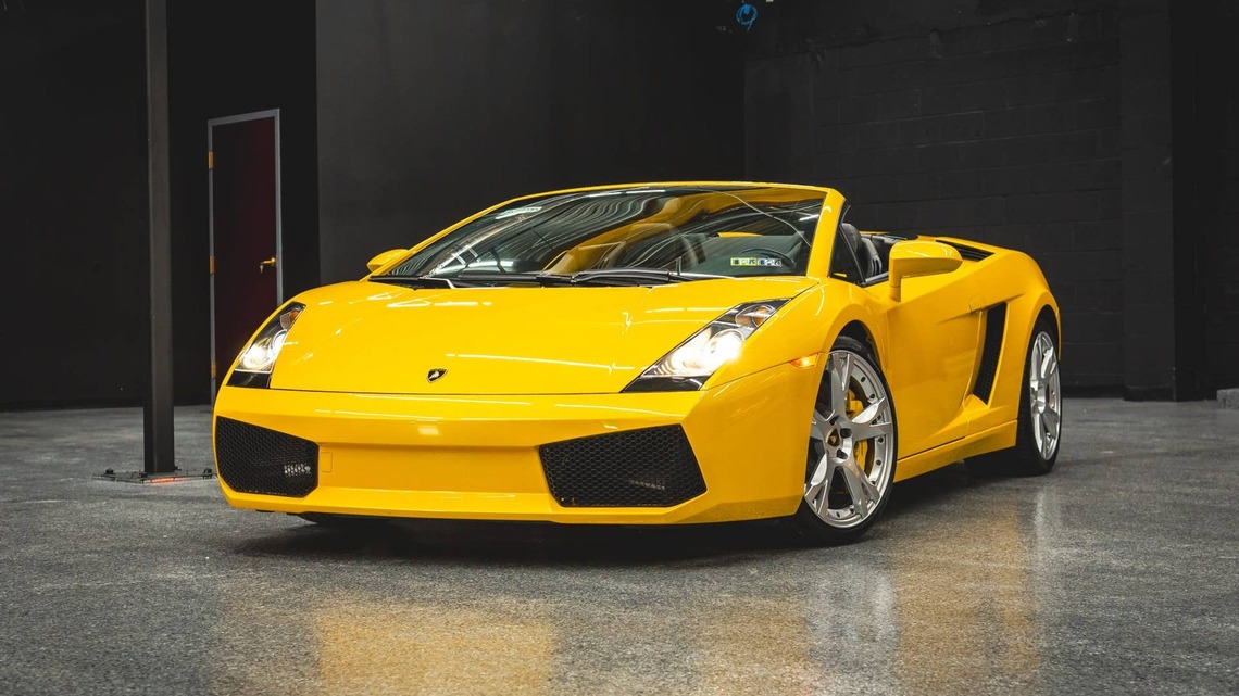 2008 Lamborghini Gallardo Spyder for Sale With 7,000 Miles