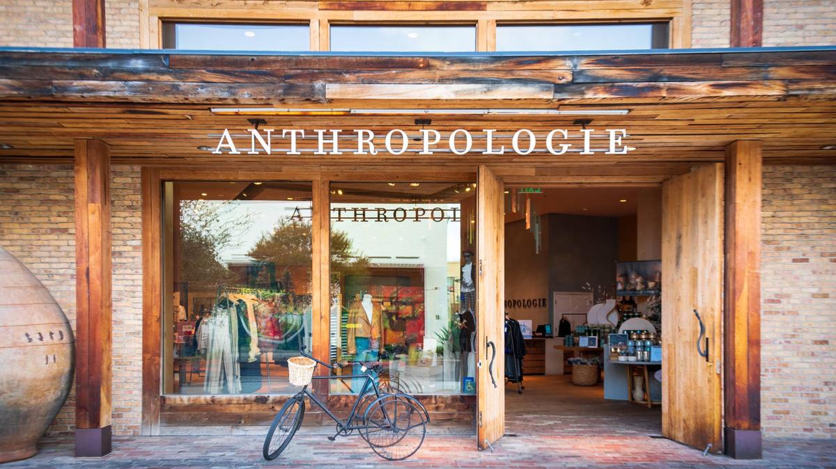 Anthropologie store in Rancho Cucamonga, USA.