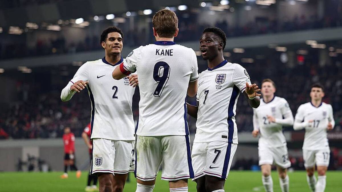  England has lofty ambitions in North America. | Michael Regan/The FA/The FA/Getty Images 