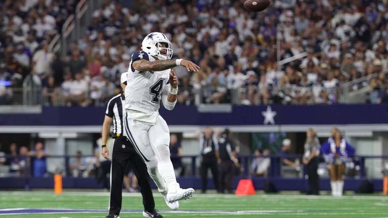 Cowboys stomp Commanders 37-20 as Dak Prescott sets team TD mark 