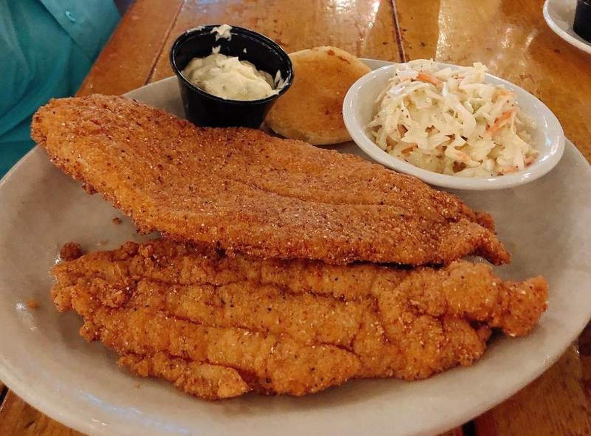  Fried Catfish at Puckett’s Restaurant. Photo credit: Robin O’Neal Smith 
