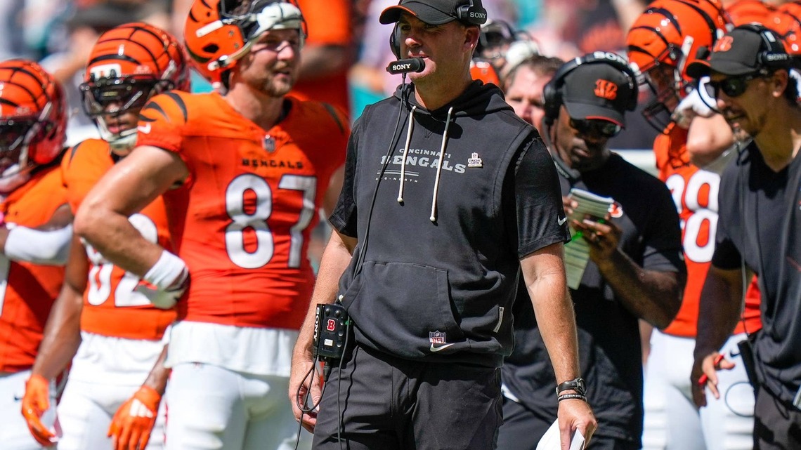 Grading Zac Taylor's Performance in the Bengals' Win vs. the Dolphins