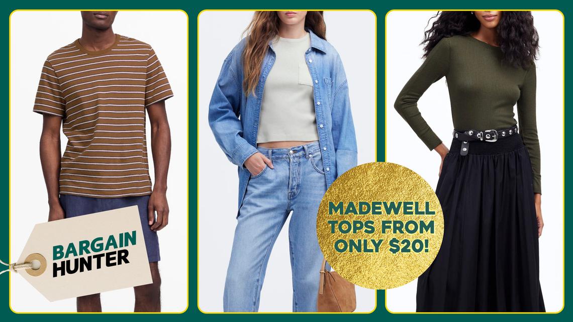 Stay On Top of the Trends With These Madewell Sale Tees, Sweaters and Shirts from $20 