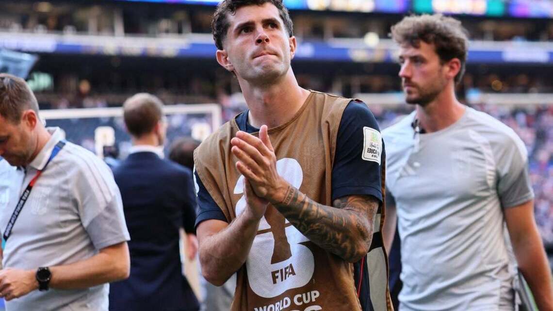 Report: US star Christian Pulisic suffered microfracture vs. Belgium