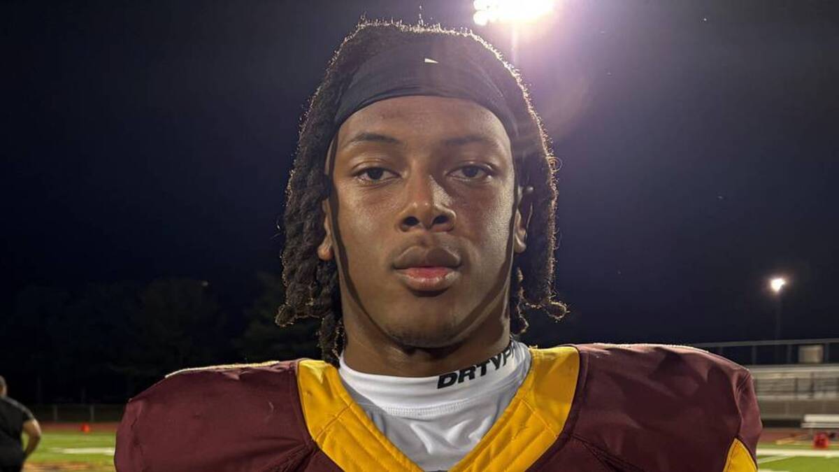  Glassboro junior Xavier Sabb was named Most Valuable Player in a 36-20 win over Haddonfield at the Battle at the Beach. August 30, 2025 | Tom McGurk / USA TODAY NETWORK via Imagn Images 