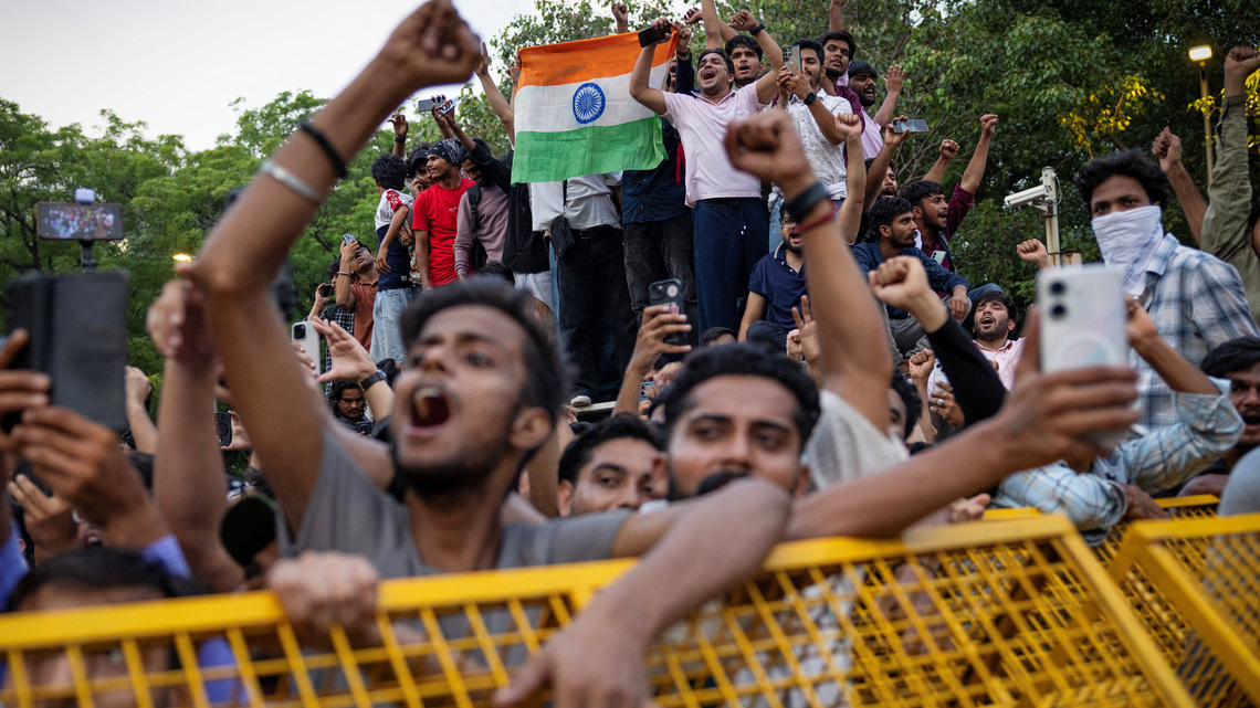India's Modi says punishing student protesters will not resolve situation 