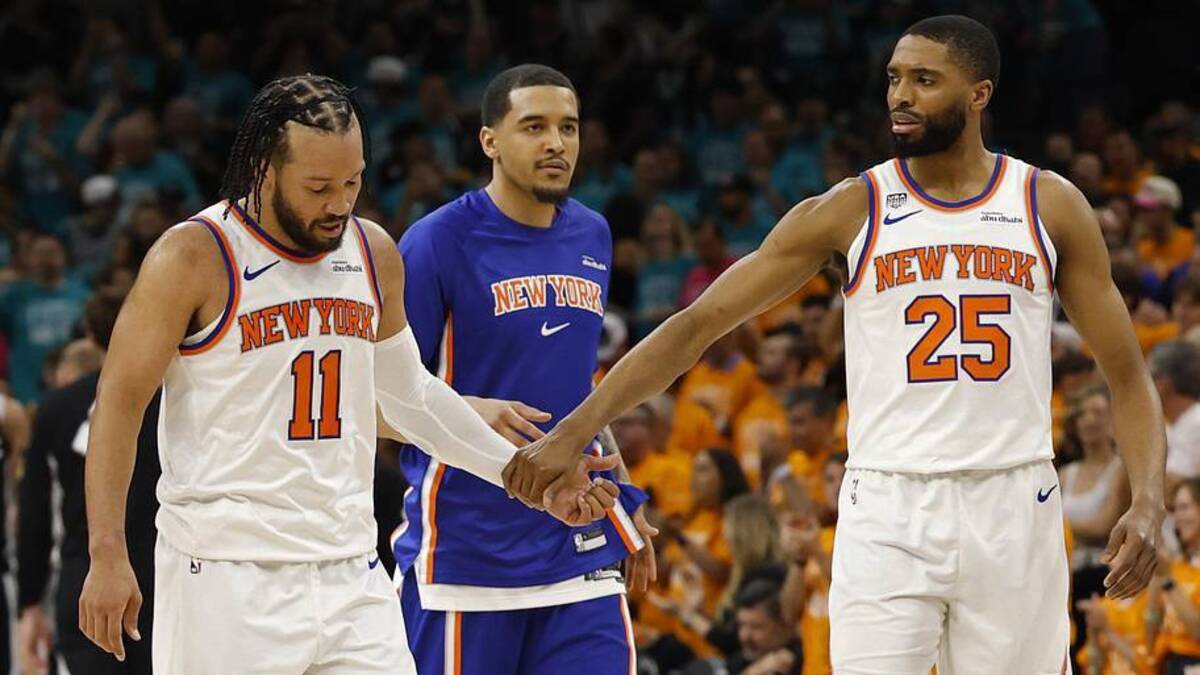  Bridges has proven inconsistent offensively with the Knicks but his defense has been crucial. | Geoff Burke-Imagn Images 