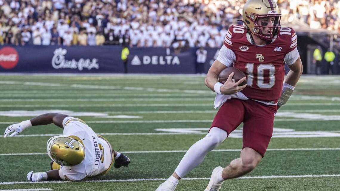 Boston College finds success in run game ahead of visit to Duke 