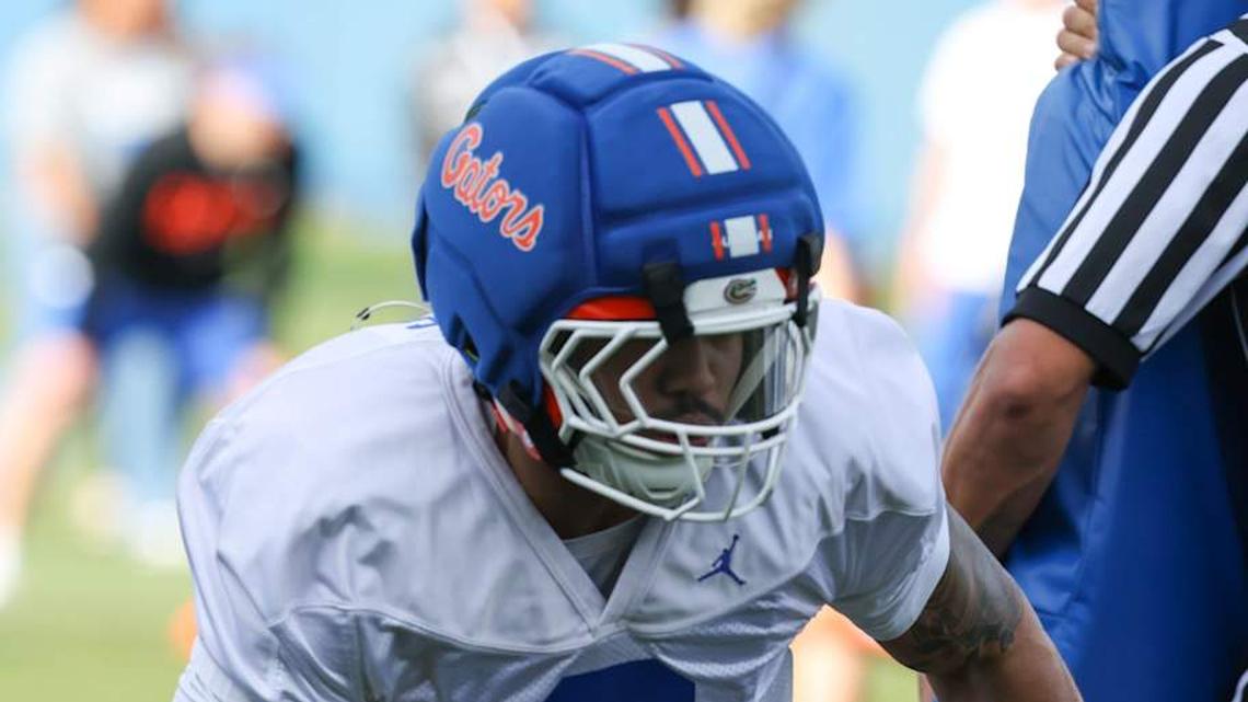  Florida Jayden Woods (0) headlines the Gators' outside linebackers/edge rushers in 2026. | Alan Youngblood/Gainesville Sun / USA TODAY NETWORK via Imagn Images 