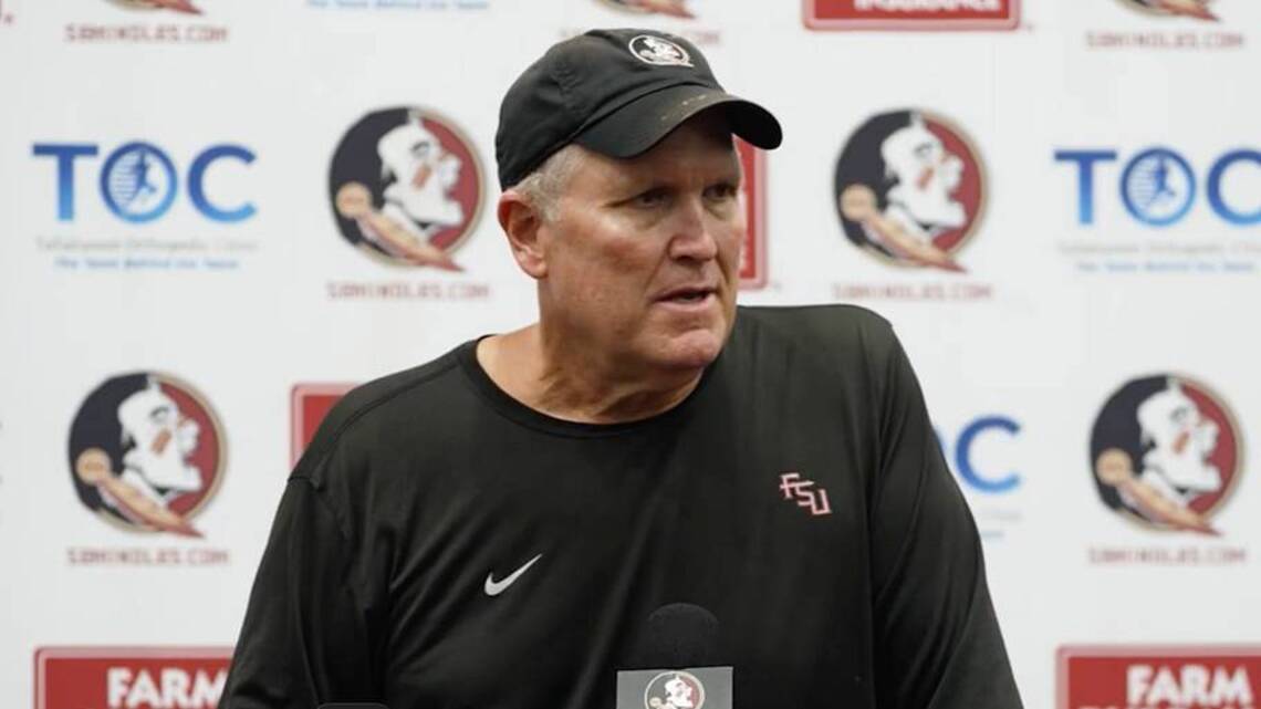 Herb Hand Names FSU Football's Most Consistent Offensive Lineman in Fall Camp
